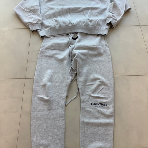 피오갓 에센셜 오트밀 트레이닝 셋업 상의XL/하의L