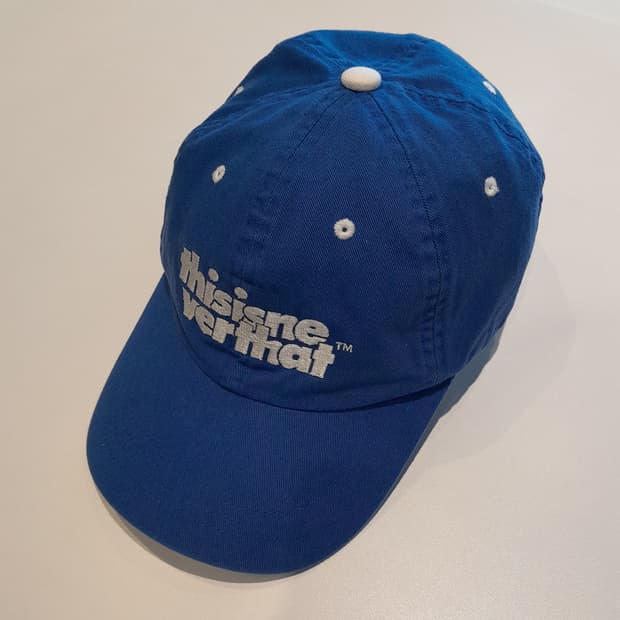 💥디스이즈네버댓 볼캡 (블루)
