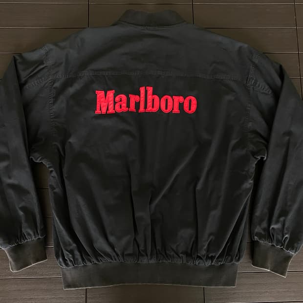 (XL) 90s 빈티지 말보로 리버시블 봄버 자켓