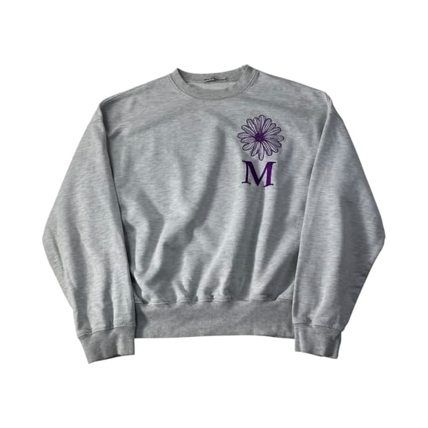 100 마르디 메크르디 자수 맨투맨