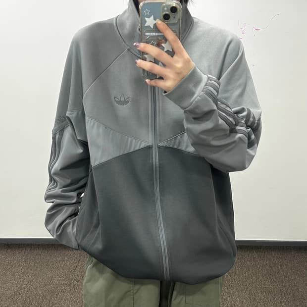 Adidas 아디다스 파이어버드 그레이 배색 져지 