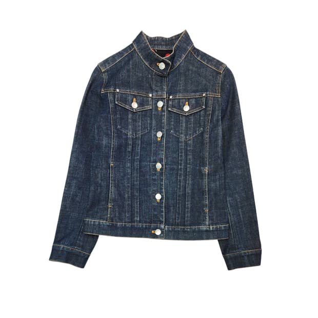 32 Sonia Rykiel 소니아 리키엘 스톤 데님 자켓