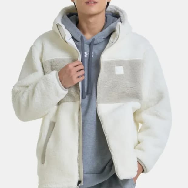 거의새것)언더아머 쉐르파 후리스자켓 뽀글이자켓
