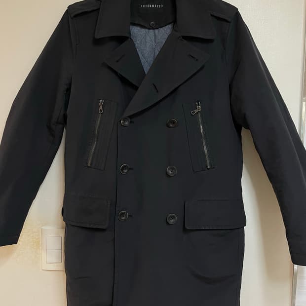 인터메조 네이비 코트