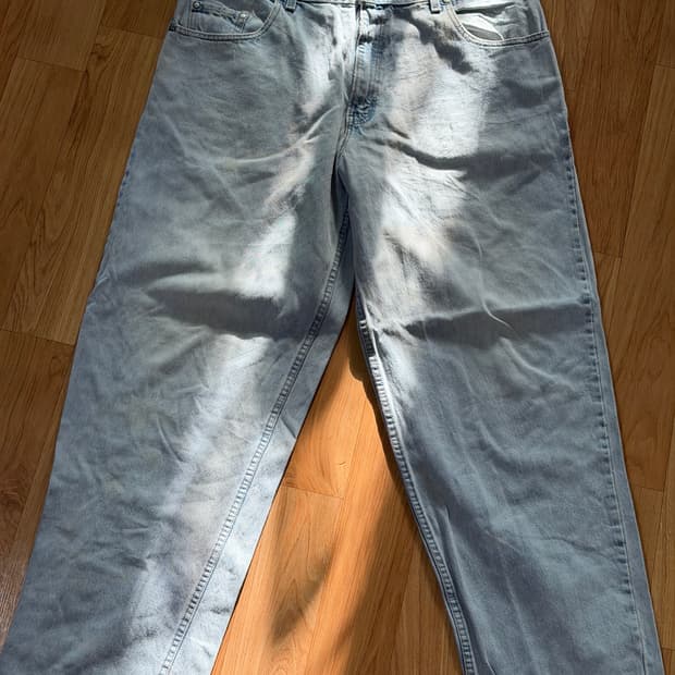 [38] 90s 리바이스 실버탭 배기 빈티지 데님 팬츠 USA