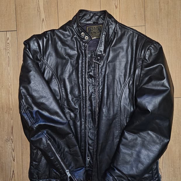 beau breed 빈티지 카페레이서 레더자켓