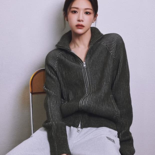 마리떼 프랑소와 저버 집업 가디건