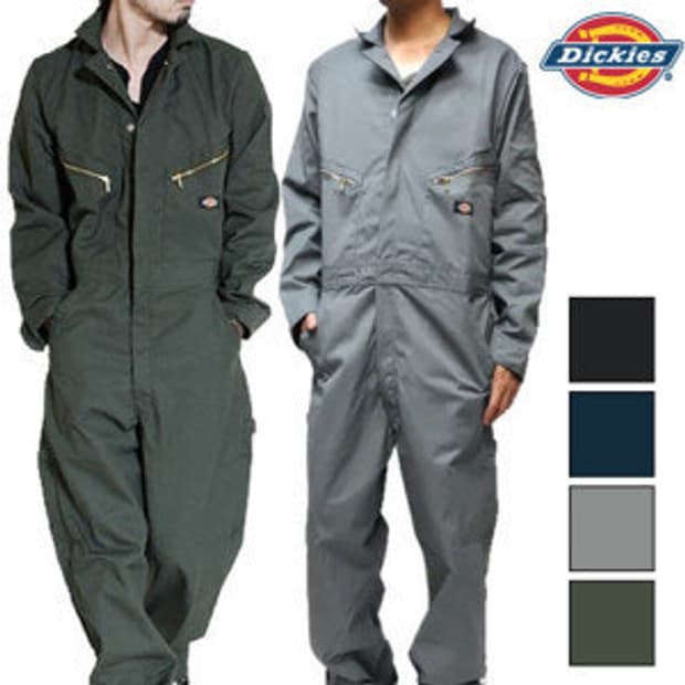 💚디키즈 커버롤 카키 점프수트💚