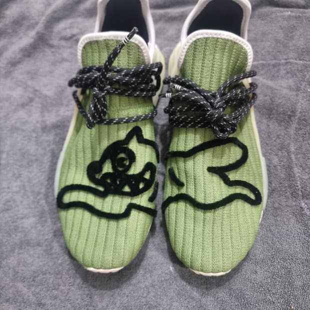 아디다스 bbc NMD 그린 크레이지 독