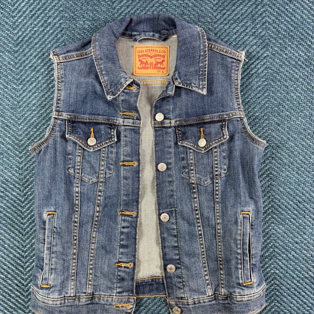 리바이스(Levi's) 빈티지 데님 베스트 S