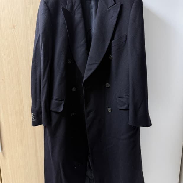 제냐 퓨어캐시미어 더블코트