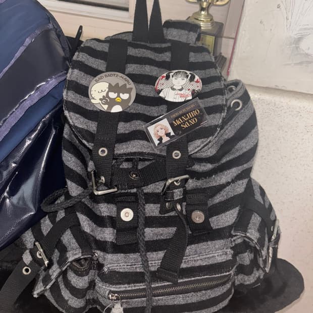 텐스댄스 스트라이프 백팩