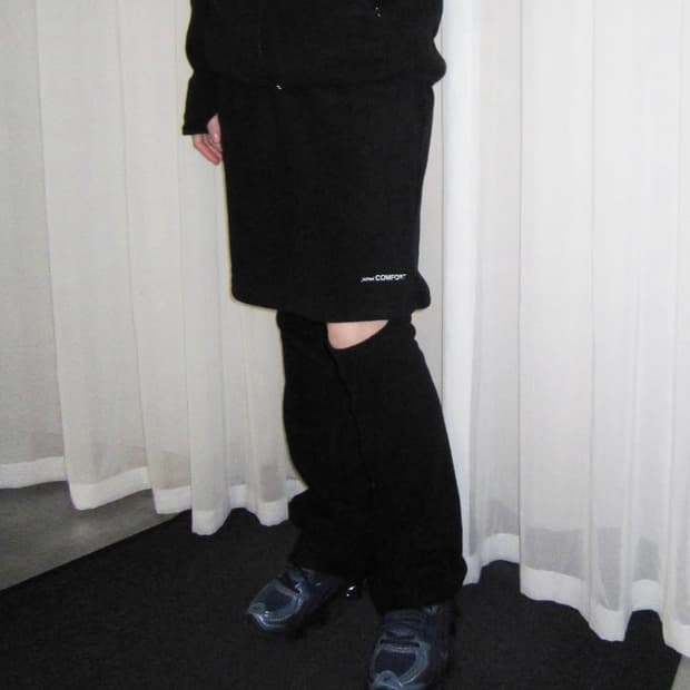 24-006 fleece skirt pants 