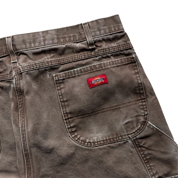 디키즈 싱글니 카펜터 팬츠 레드패치