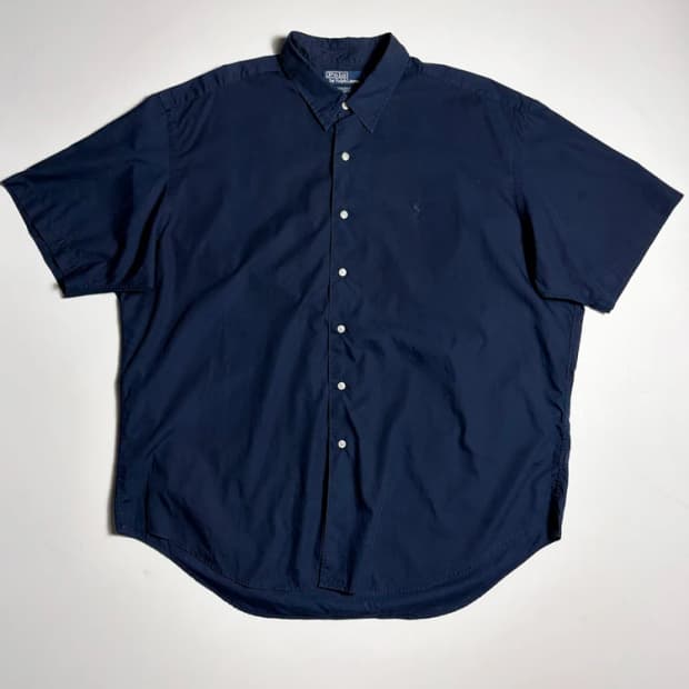 폴로 랄프로렌 00's 빅사이즈 로고 반팔 셔츠 R2276