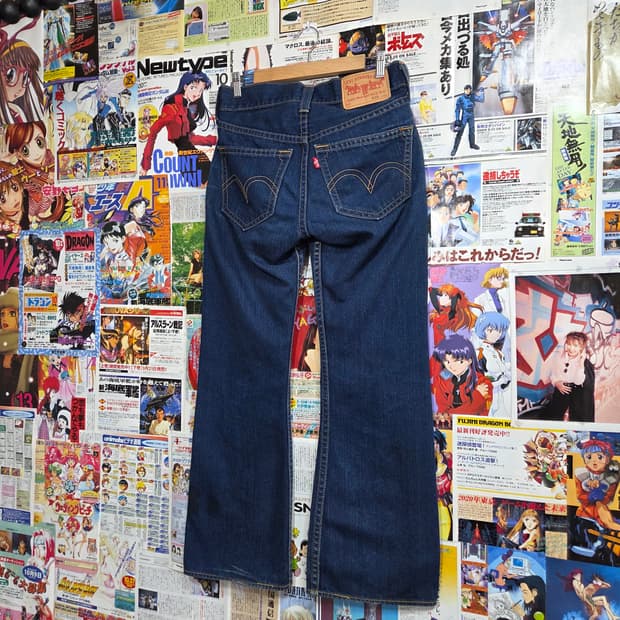 리바이스 타입원 부츠컷 진청 데님 팬츠