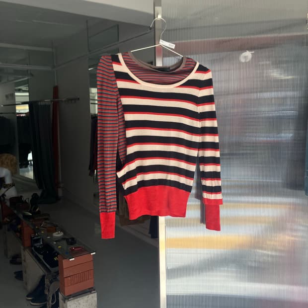 마크제이콥스 멀티컬러 니트 