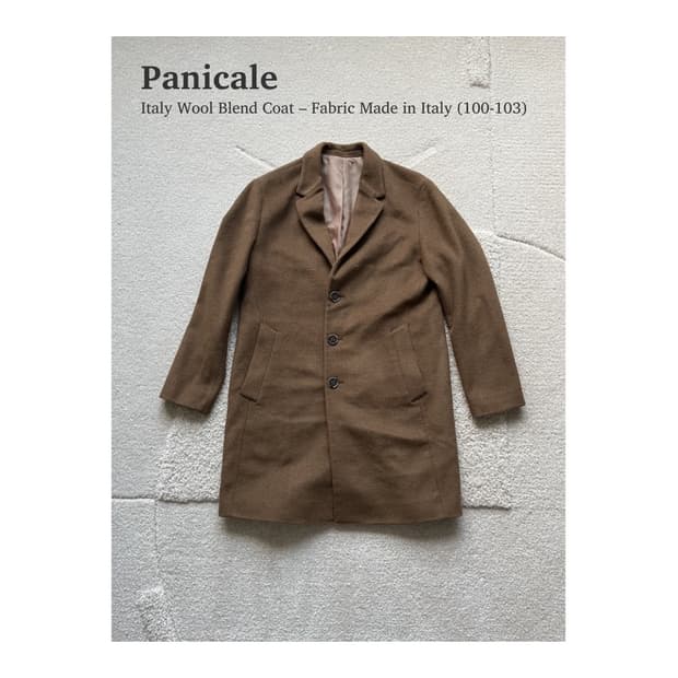 파니칼레 이태리 울 클래식 코트 (100-103)