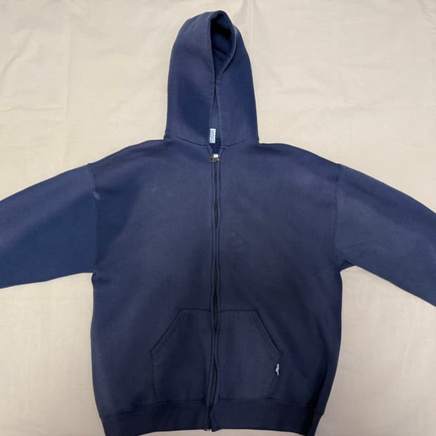 [XL] 90s 러셀 (Russell Athletic) 네이비 후드티