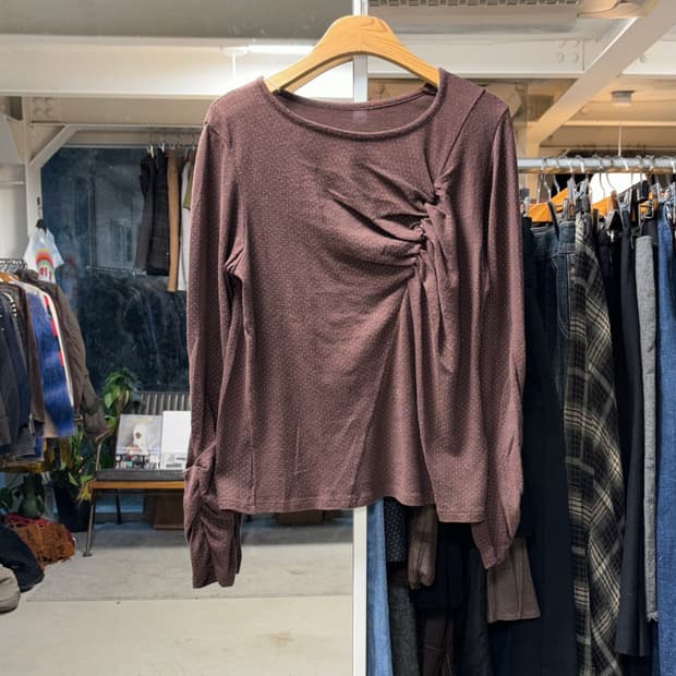 아츠로 타야마 도트 변형 롱슬리브