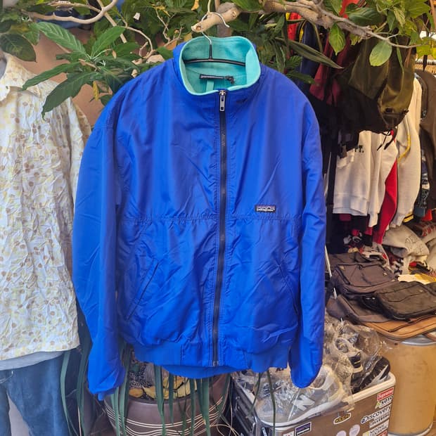 Z-271 파타고니아 쉘드 신칠라 봄버 웜업 자켓 