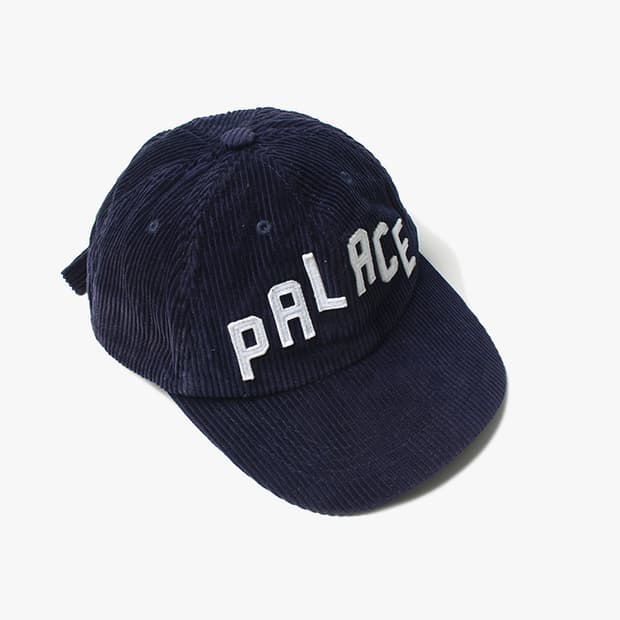  PALACE "Navy Corduroy Cap"
