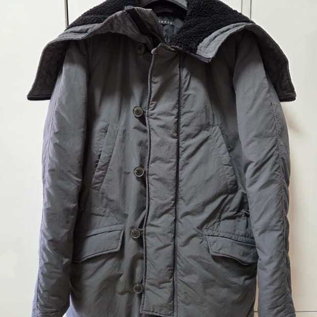 띠어리 구스 다운 패딩