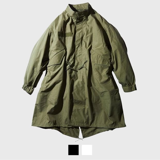 프릭스스토어 24fw m65 피쉬테일 블랙 s