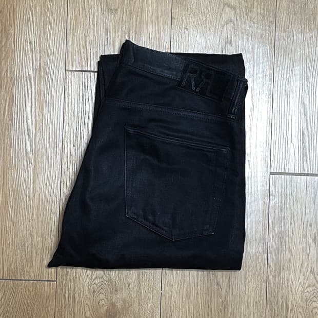 빈티지파이브포켓 블랙온블랙 32/32