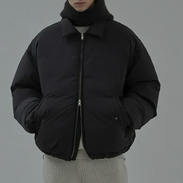 라퍼지 블루종 덕다운 패딩 L _ 남성