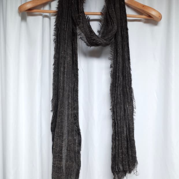 Farielro Sarti 알파카 리넨 스카프