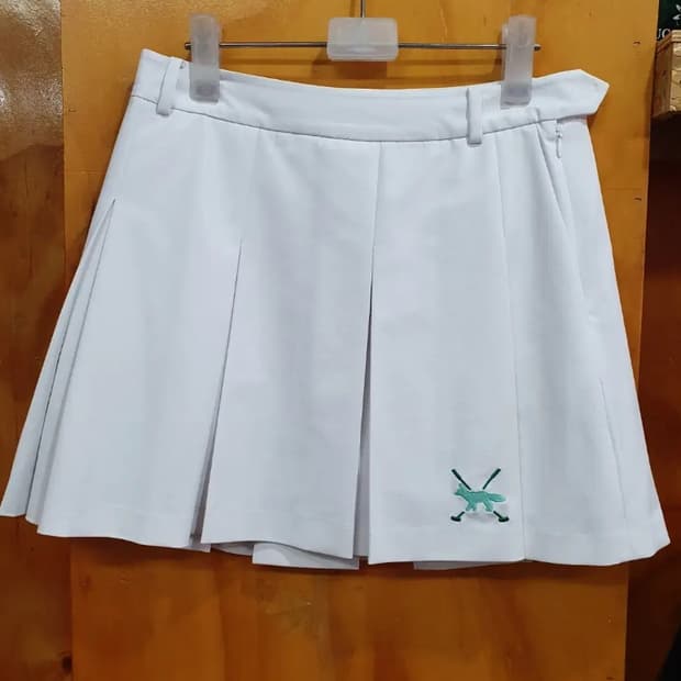 731) 메종키츠네 골프 플리츠 치마바지