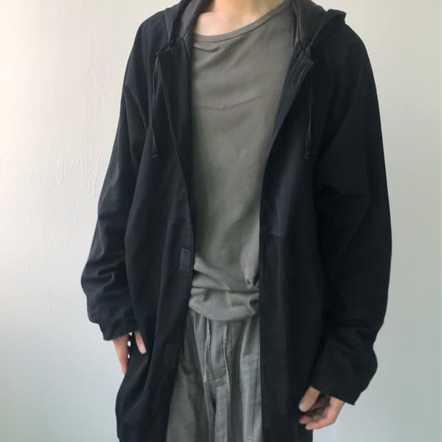 질샌더 99aw 코티드 코트