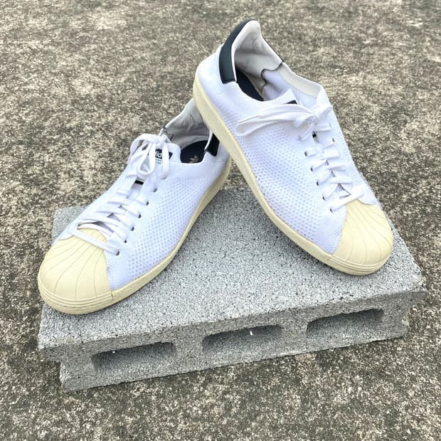 아디다스 슈퍼스타80s 프라임니트 오프화이트