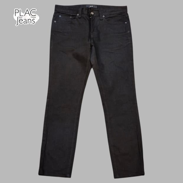 33인치 플랙진 SLENDER 슬림핏 블랙진 