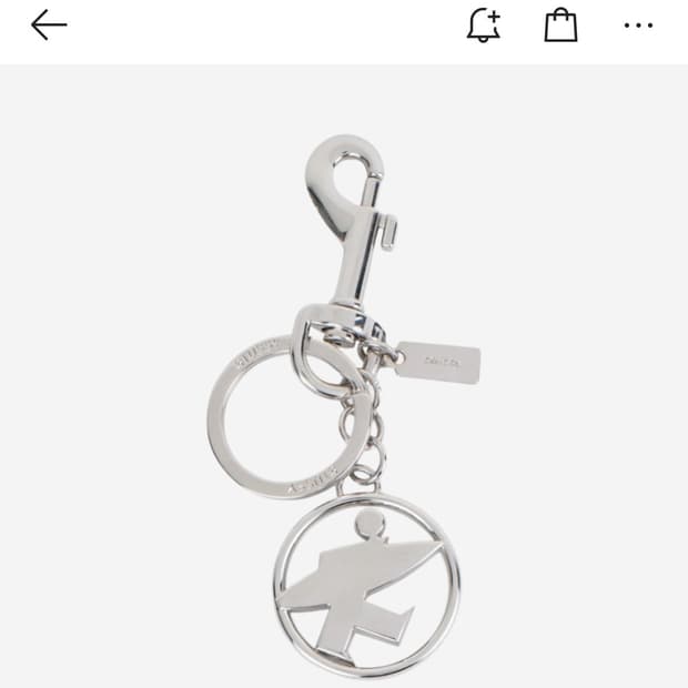 몽벨 카라비너 + 스투시 서프맨 키링