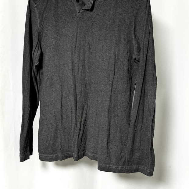 intermezzo 헨리넥 코튼 혼방 워시드 롱슬리브