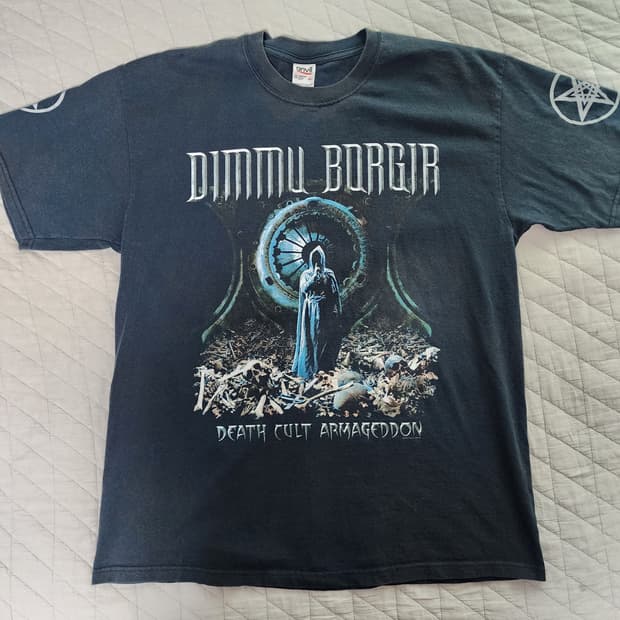 [XL] 00s 디무보거 dimmu borgir 빈티지 밴드