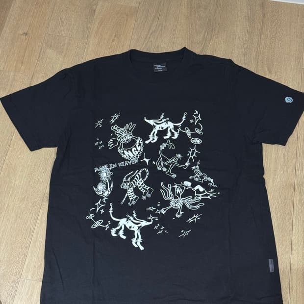 나이스고스트클럽 MADE IN HEAVEN TEE_BLACK