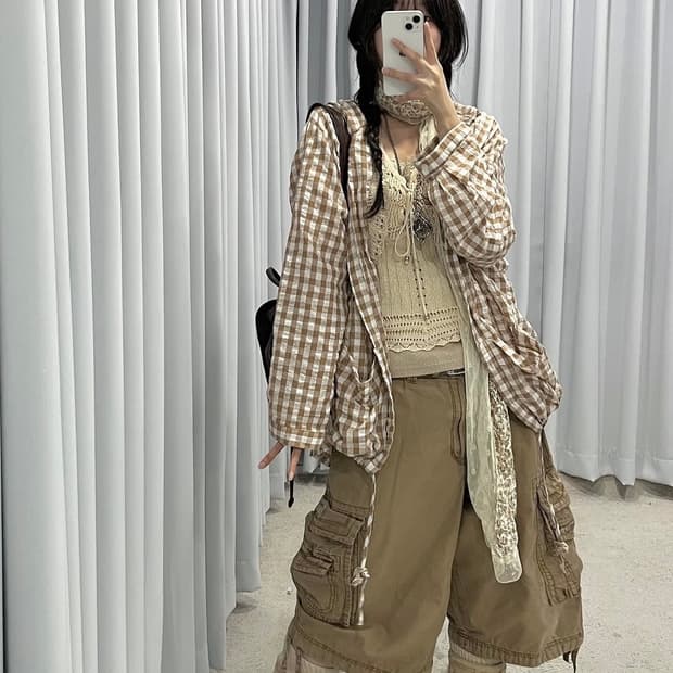 선가든파티 빈티지 모리걸 코디셋