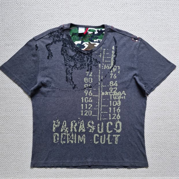 파라수코 반팔티 XL 