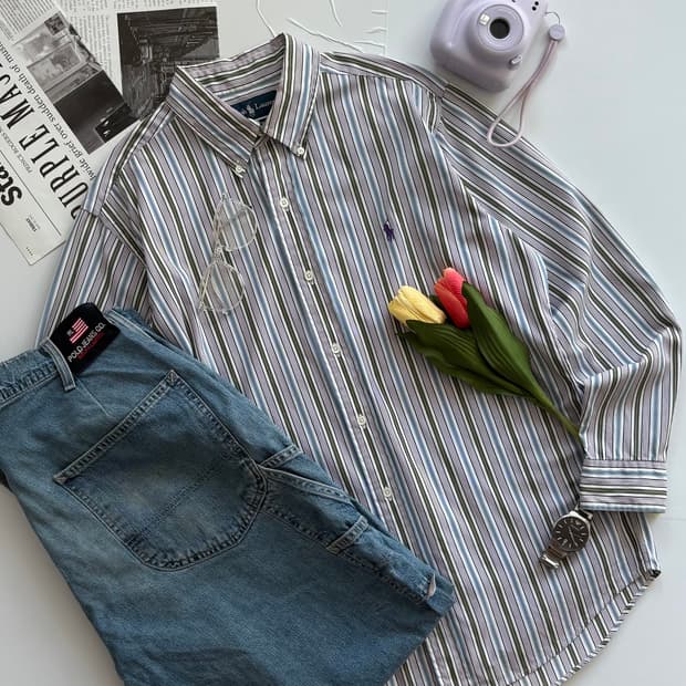 Polo 폴로랄프로렌 스트라이프 셔츠