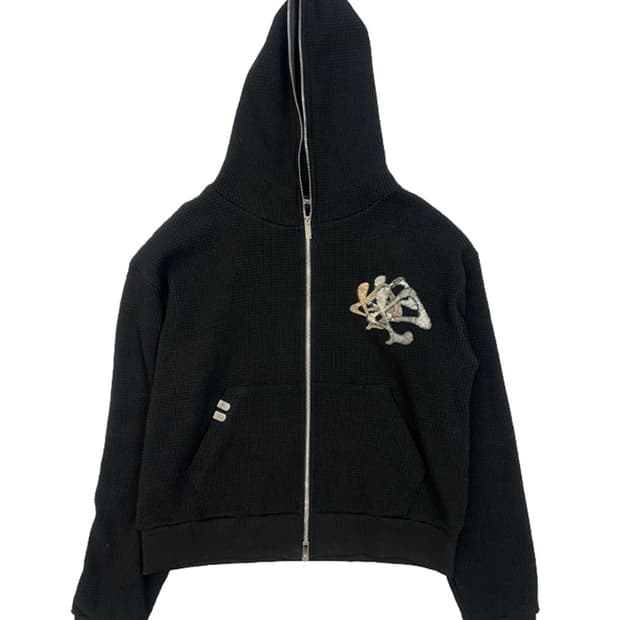 파코서플라이 사이렌 스캔들 집업 후디 블랙 2