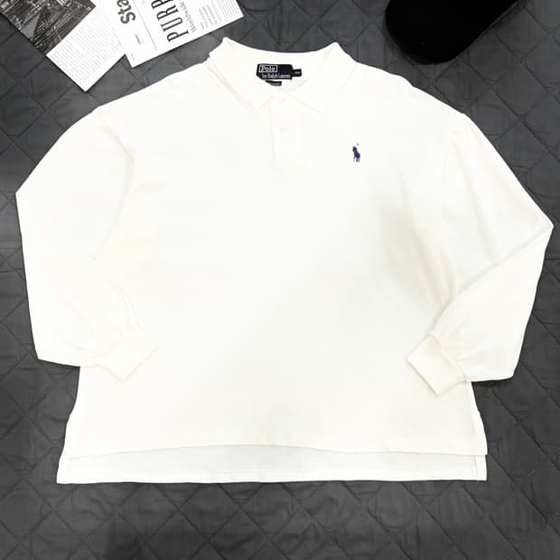 Polo 폴로랄프로렌 90“s 오버핏 화이트 카라티