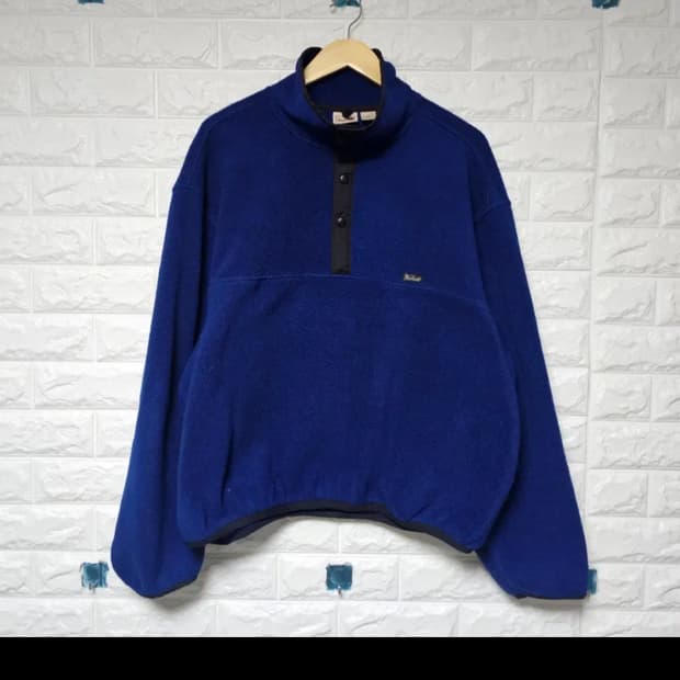 [2XL] 울리치 플리스 풀오버 블루