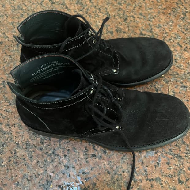 그라더스 스웨이드 부츠 