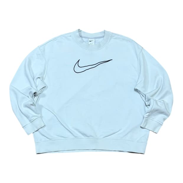 나이키 우먼스 빅로고 맨투맨