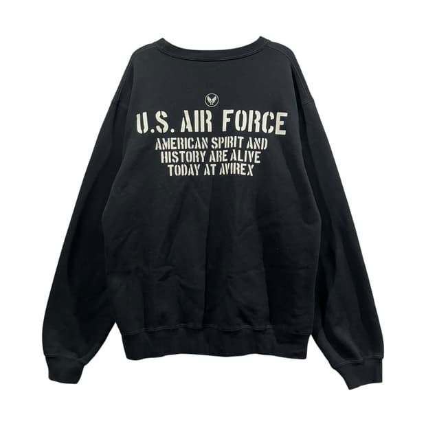 [Avirex] 아비렉스 에어포스 프린팅 맨투맨