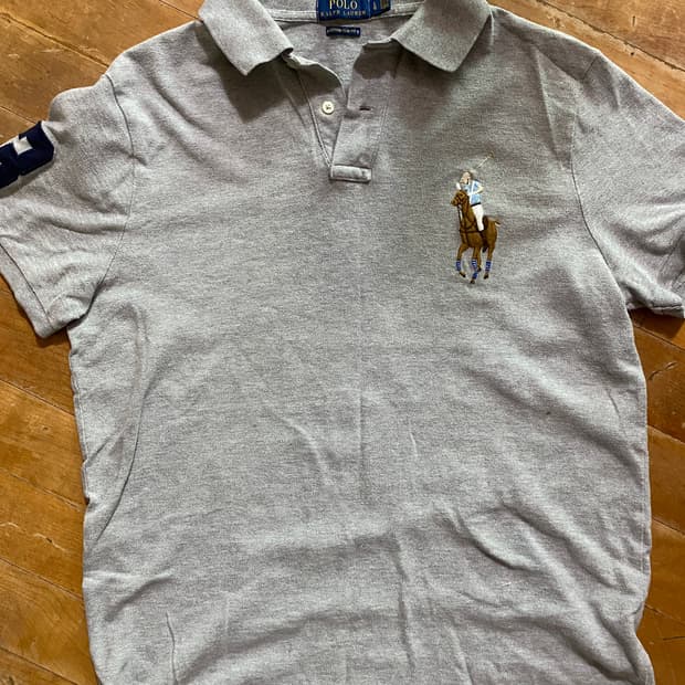 폴로 랄프로렌 커스텀 슬림핏 그레이 (100)