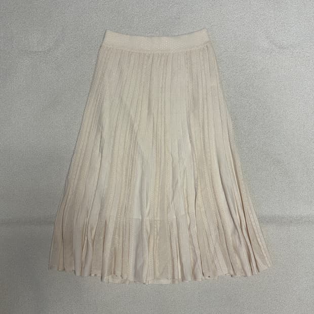 마인 플리츠 롱 스커트